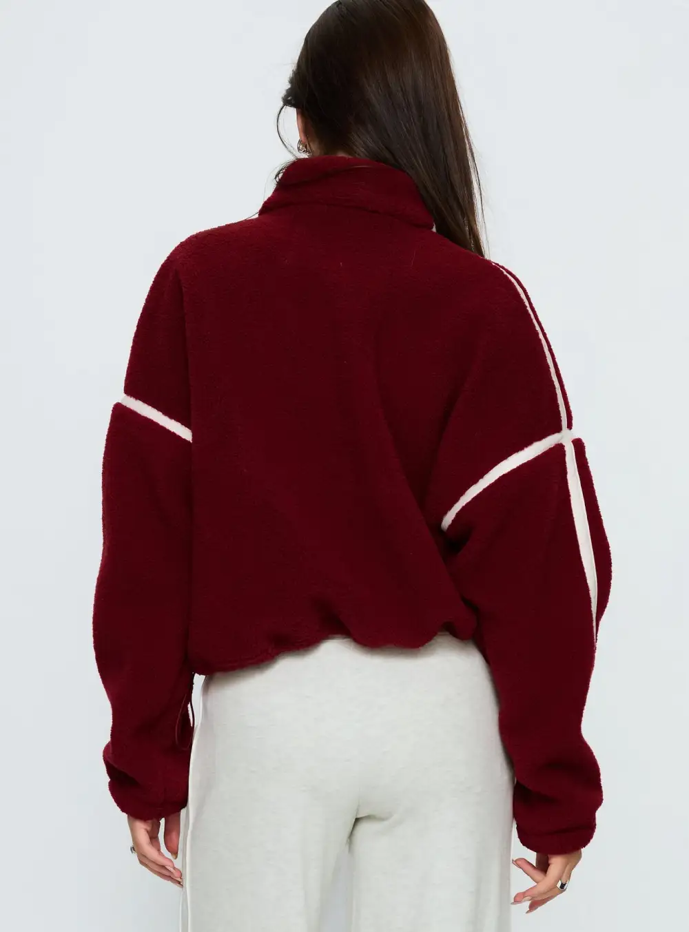 Women’s Fleece Oversized Sweater Jacket