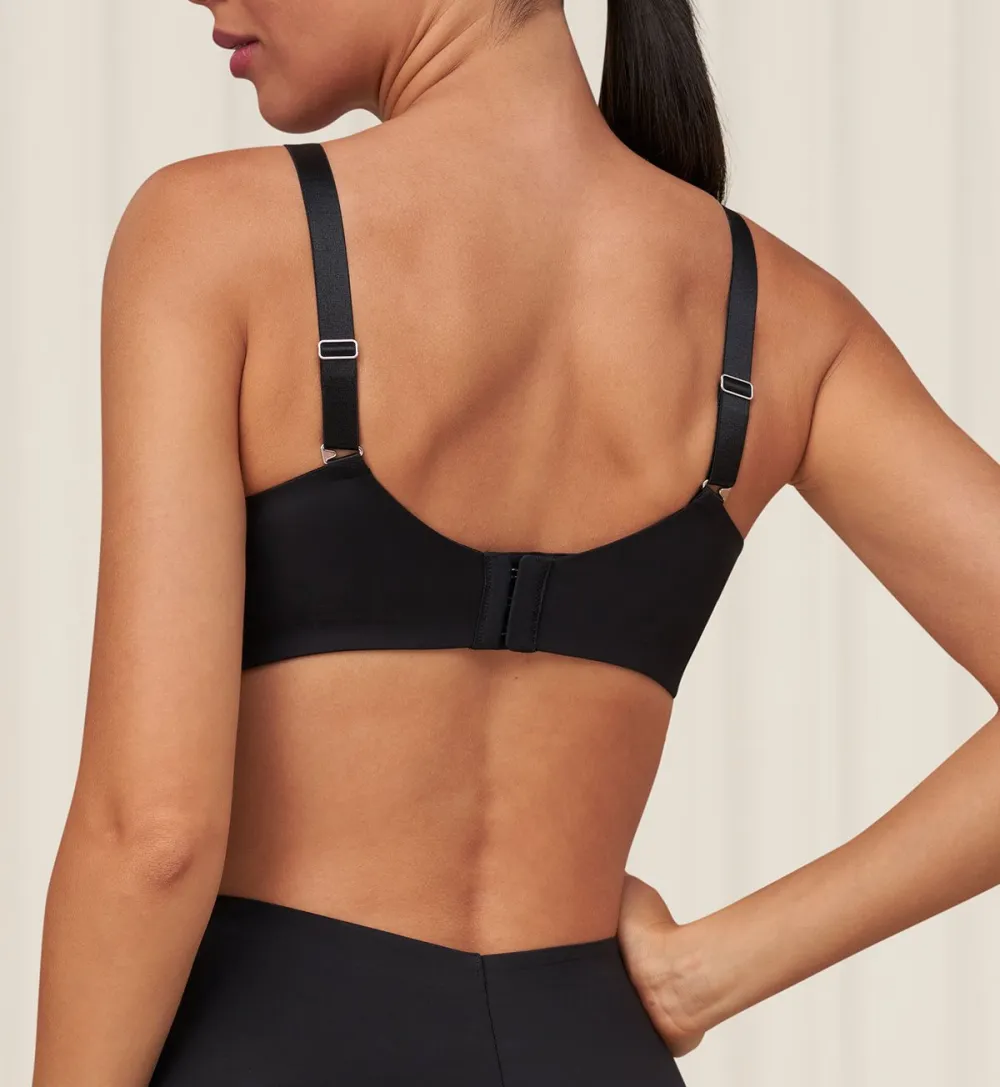 Women's Refined-Fit Non-Wired Padded Seamless Lightweight Breathable Bra