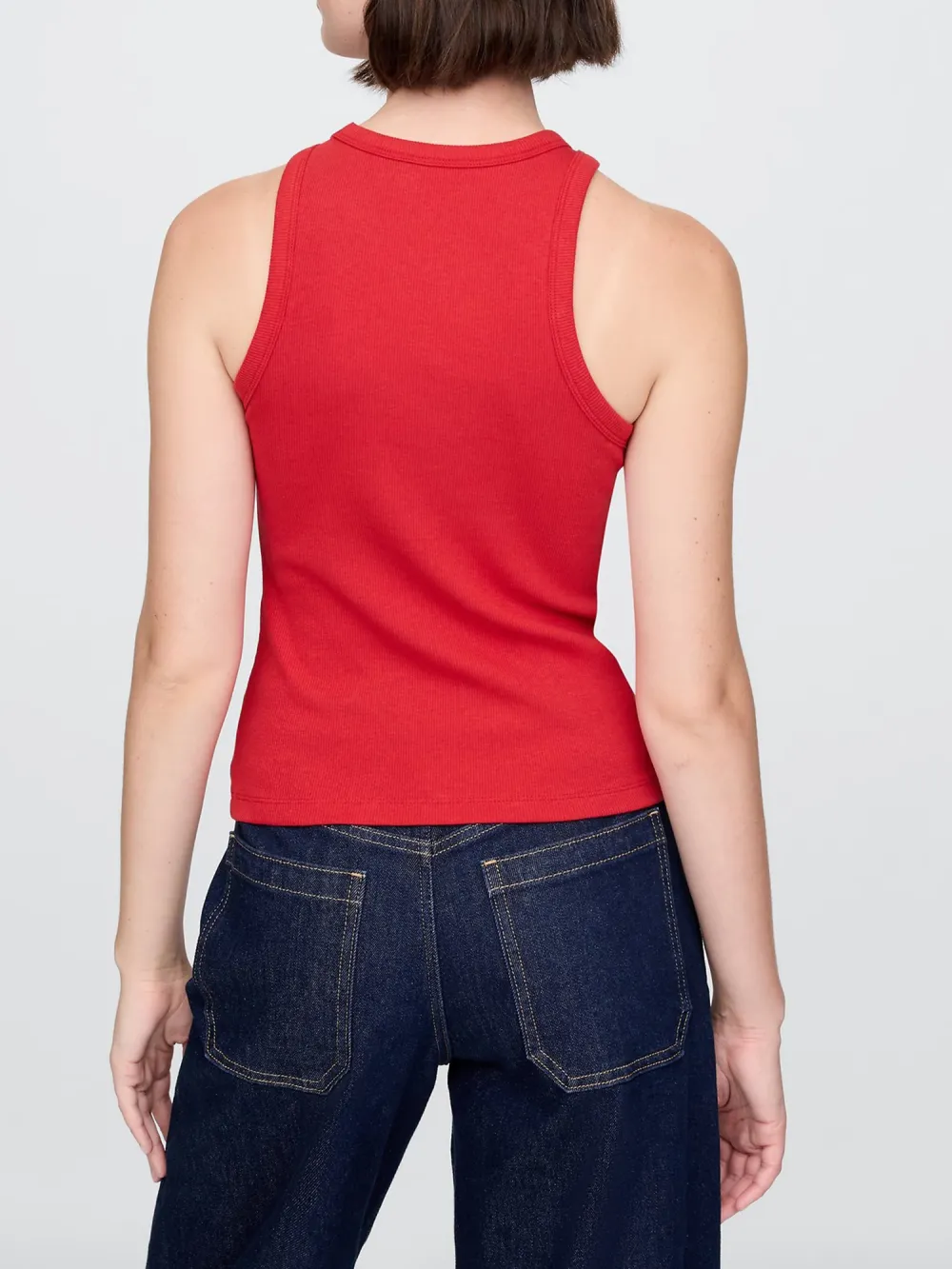 Solid Color Slim Fit Vest