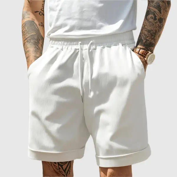 Men's Quick-Dry Drawstring Summer Shorts