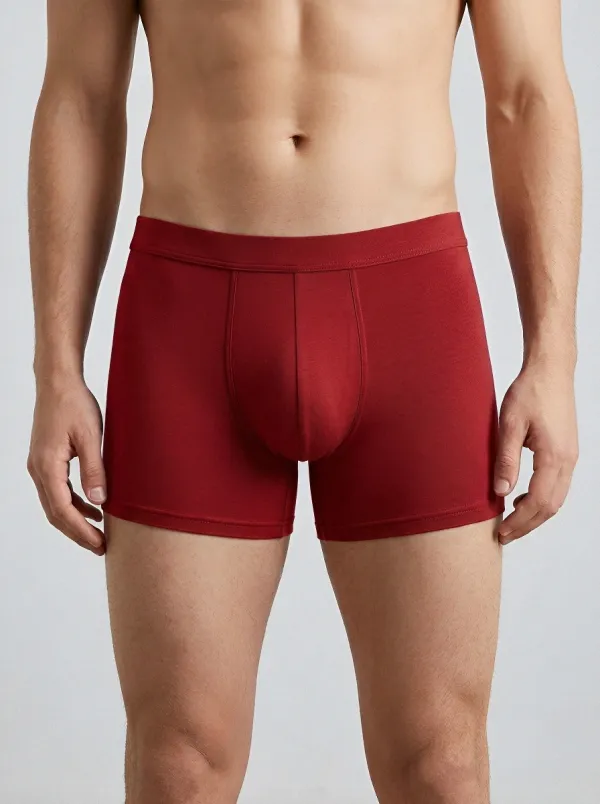 Men's Essential Elastic Waistband 3-Pack Boxer Briefs