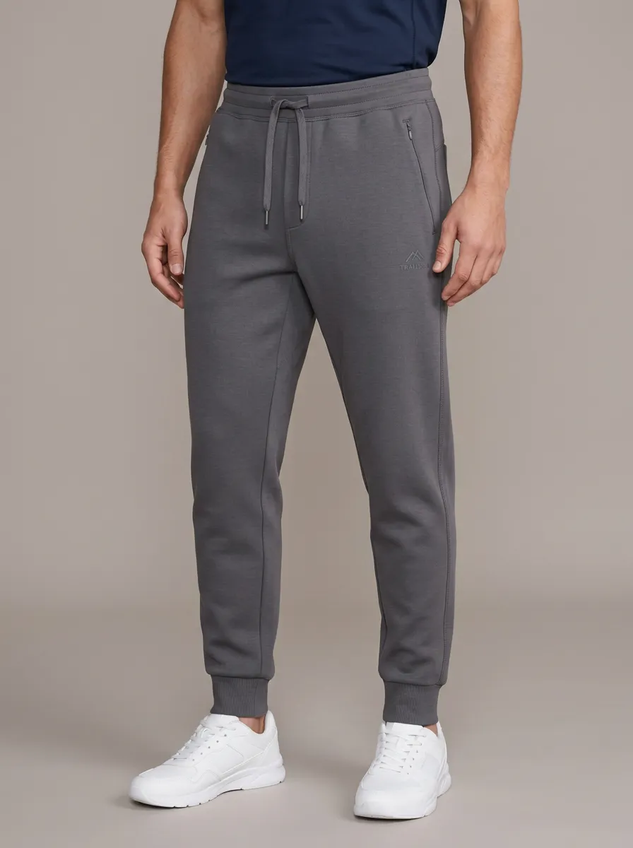 Men's Classic Mountain Graphic Fitness Athletic Jogger Pants