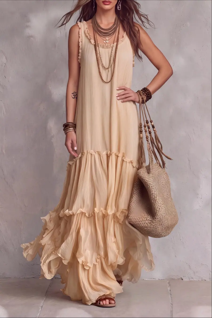 Sleeveless Maxi Dress