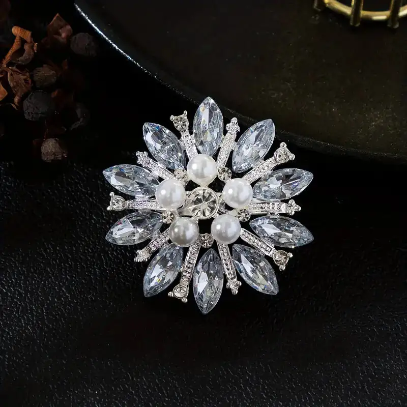 Minimal Finish Decorative Brooch