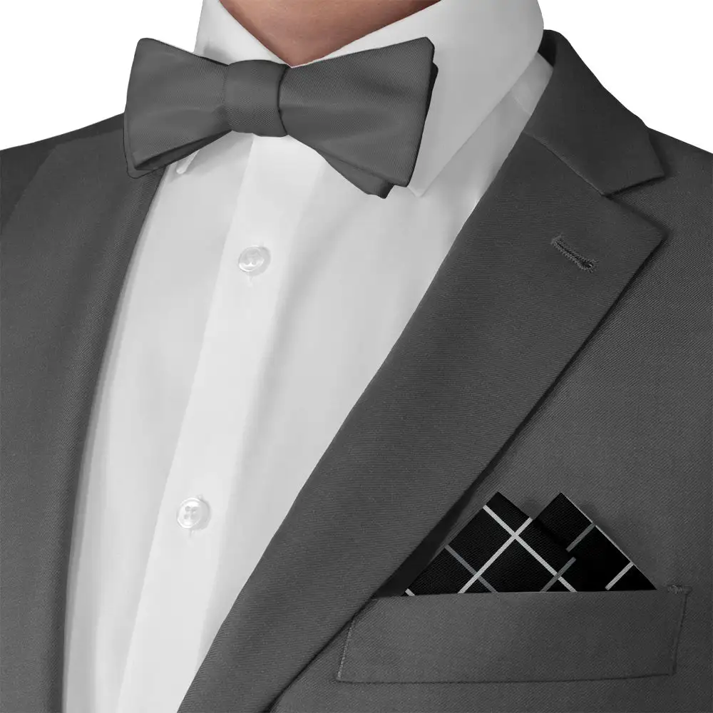 Distinctive Refined Plaid Pocket Square
