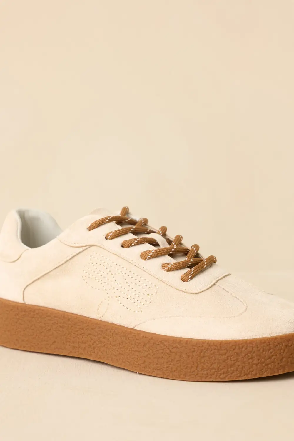 Suede Lace Up Sneakers