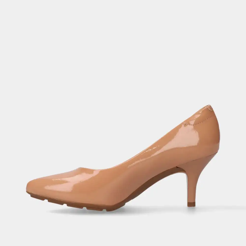 Patent Effect Stiletto Comfort Pumps
