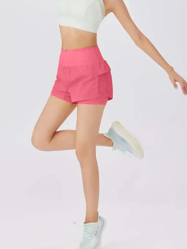 Relaxed Quick-Drying Breathable Active Shorts