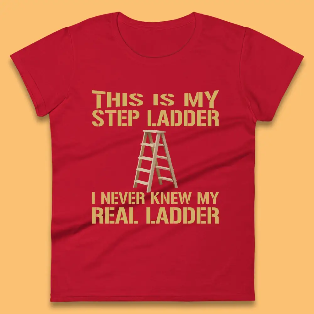 Step Ladder Joke Tee