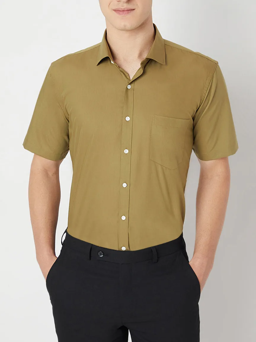 Easygoing Half Sleeve Men's Formal Shirt