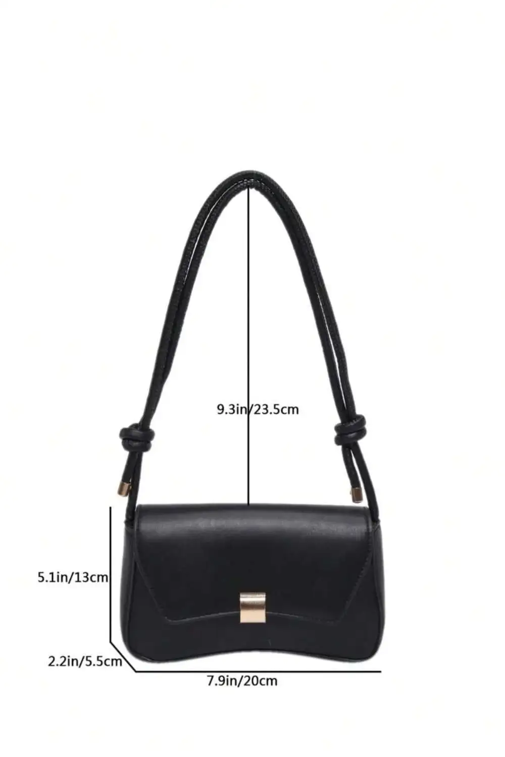 Mini Square PU Bag – Colorful Pattern, Flap Closure & Adjustable Strap