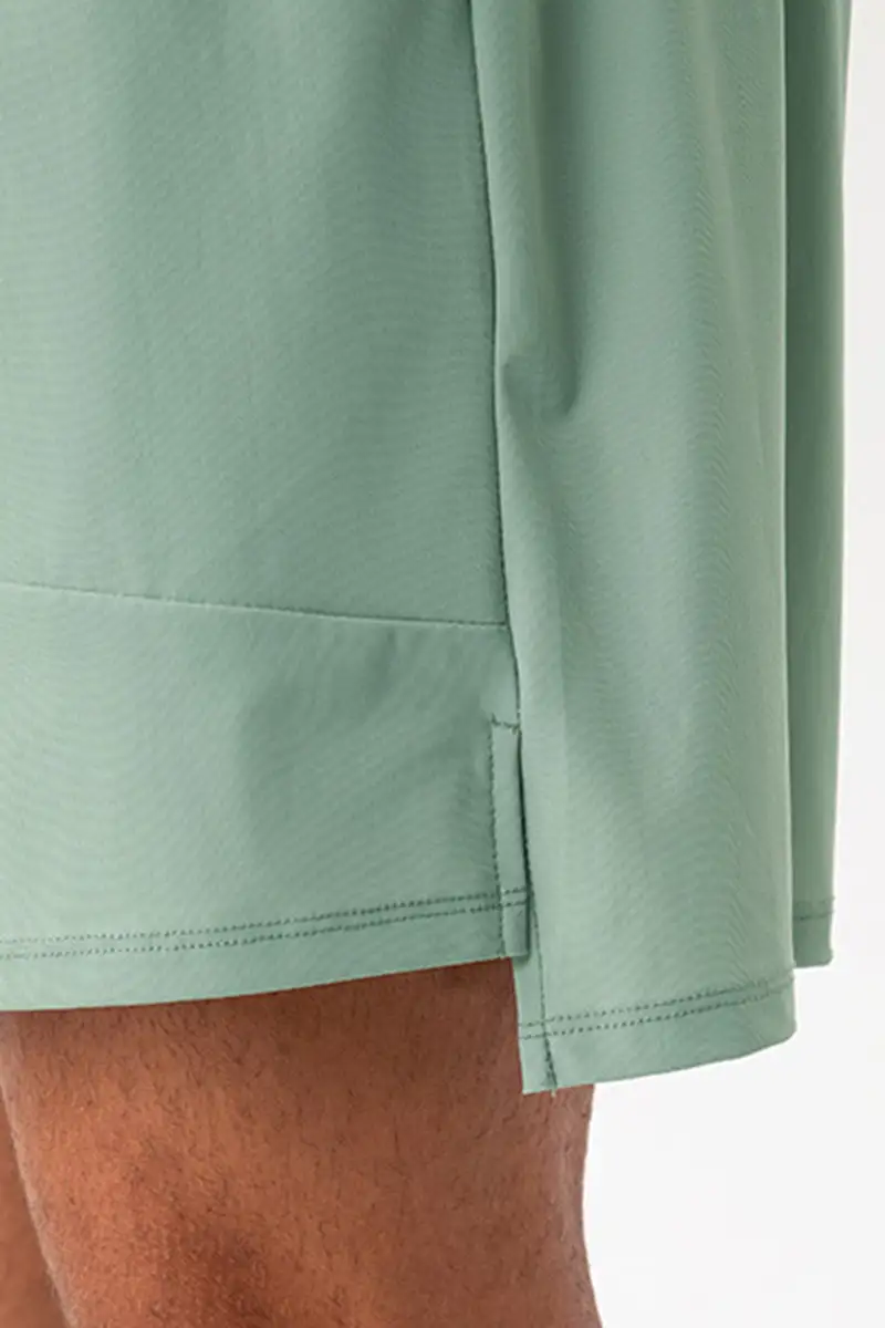 Quick Dry Drawstring Side Pocket Athletic Shorts