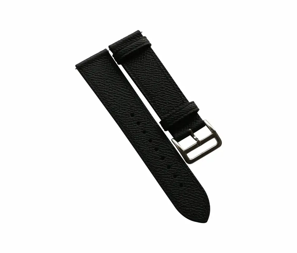 Embossed Calf Leather Watch Strap