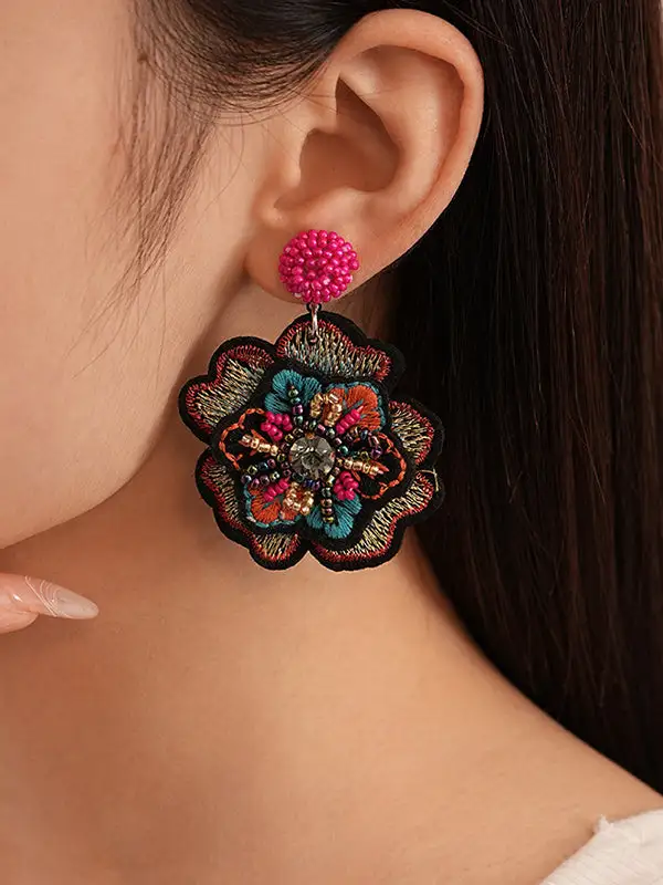 Modern Statement Accent Earrings