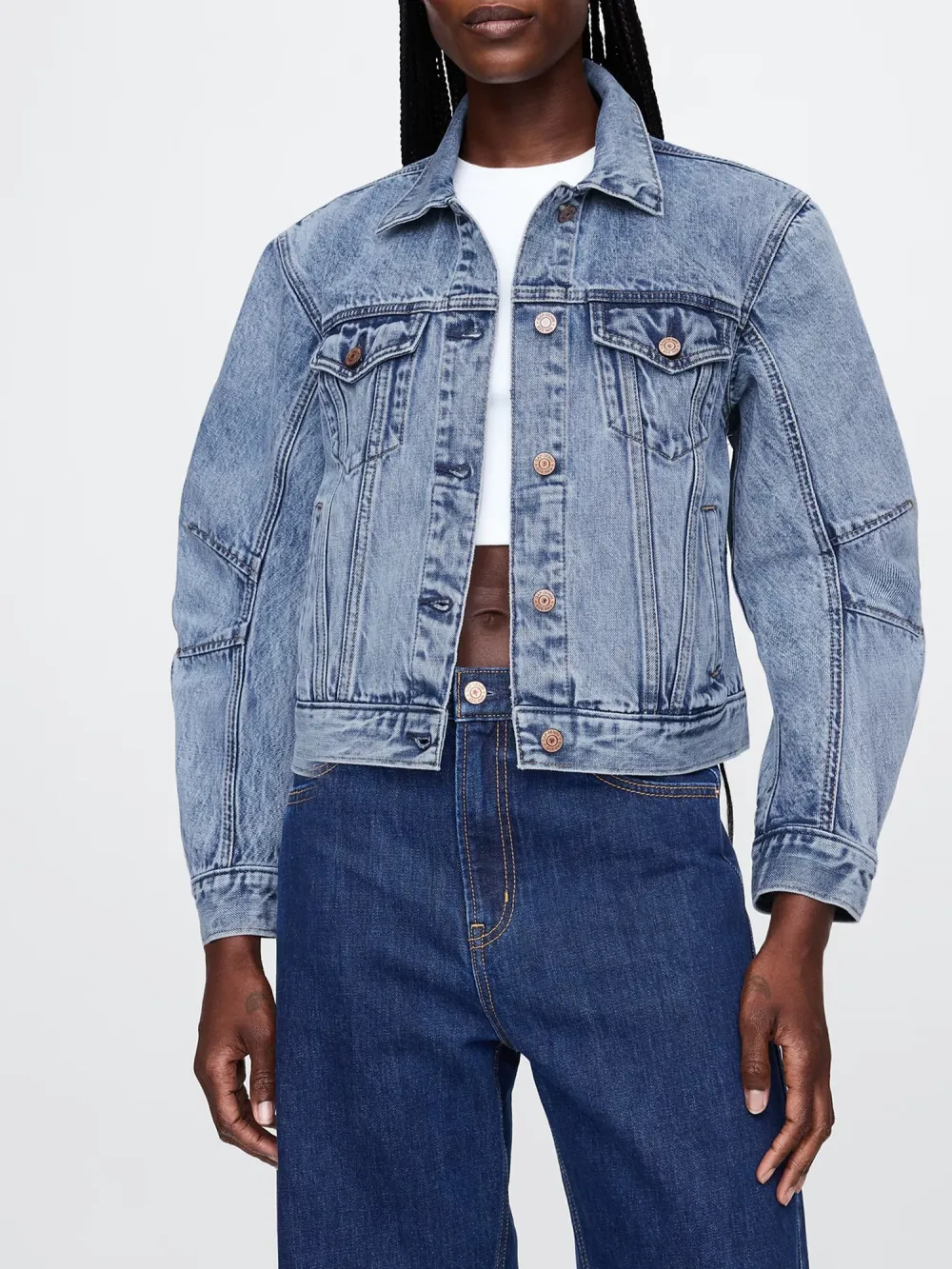 Fitted Crop Top Jacket