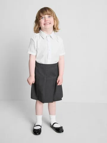 3-7yrs | 2pk Pleated School Skirts