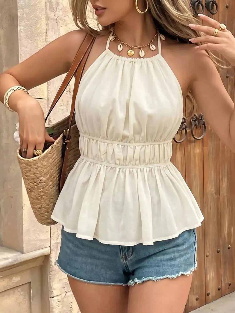 Halter Neck Camisole Top