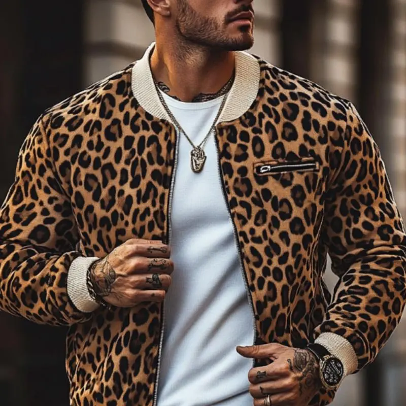Leopard Print Jacket