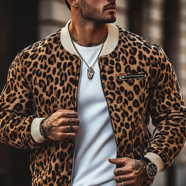 Leopard Print Jacket