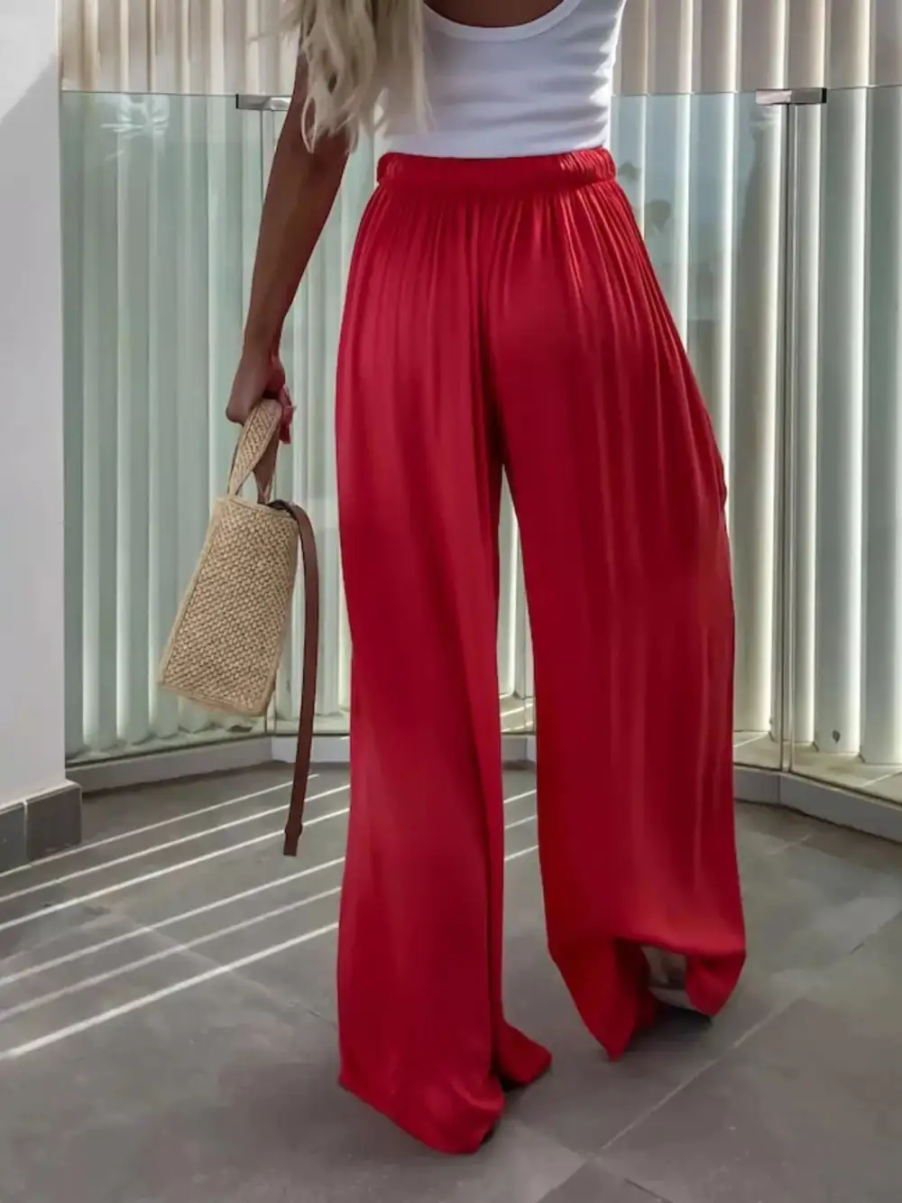 Wide Leg Flowy Pants