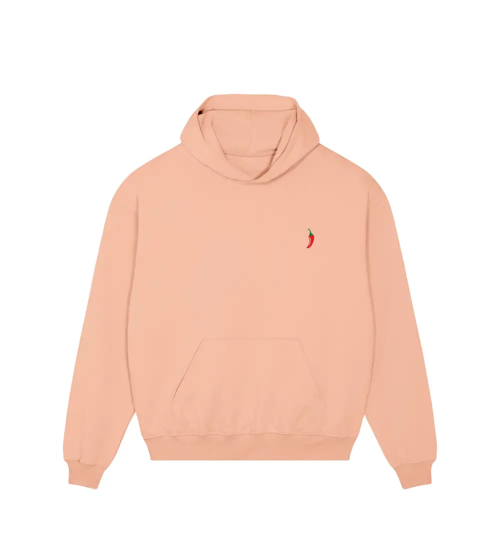 Drawcord Free Dropped Shoulder Unisex Hoodie