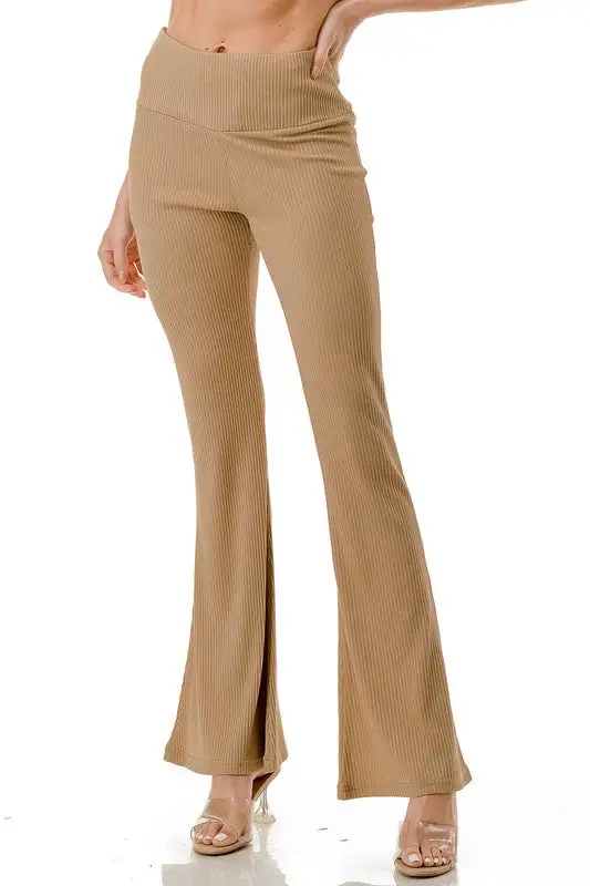 High Rise Flared Pants