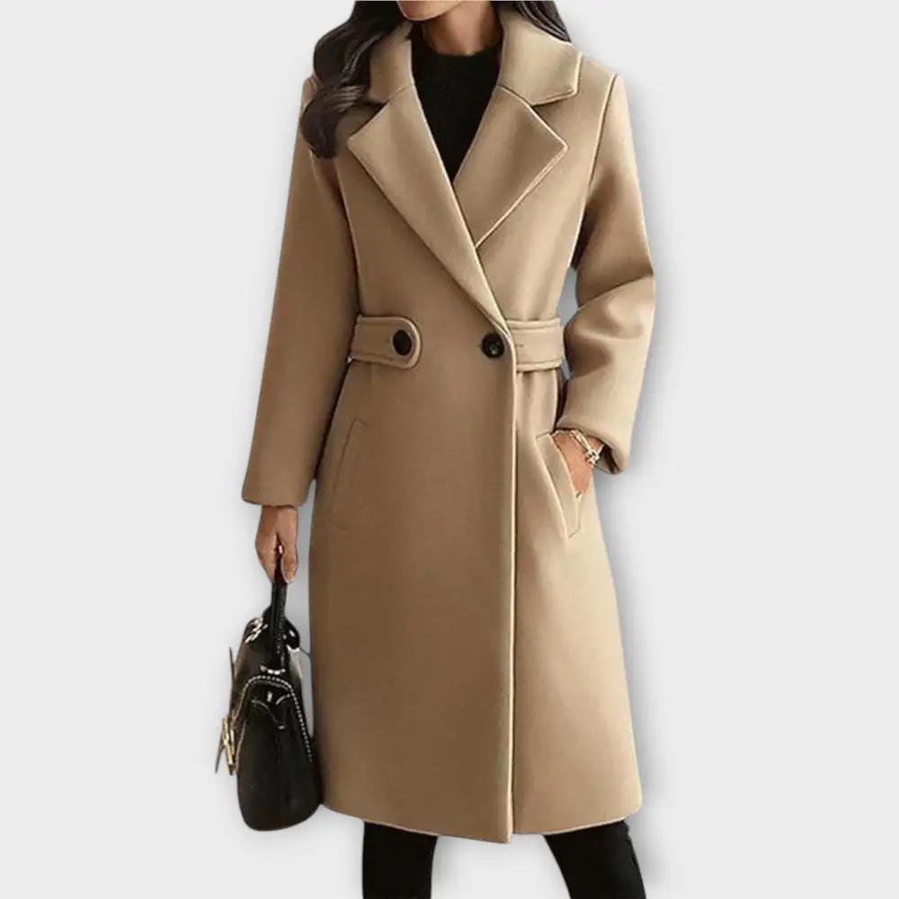 Wool Knit Coat