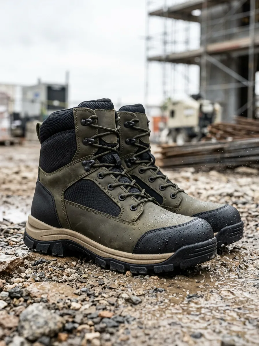 Modern Tactical Men's Waterproof Work Boots