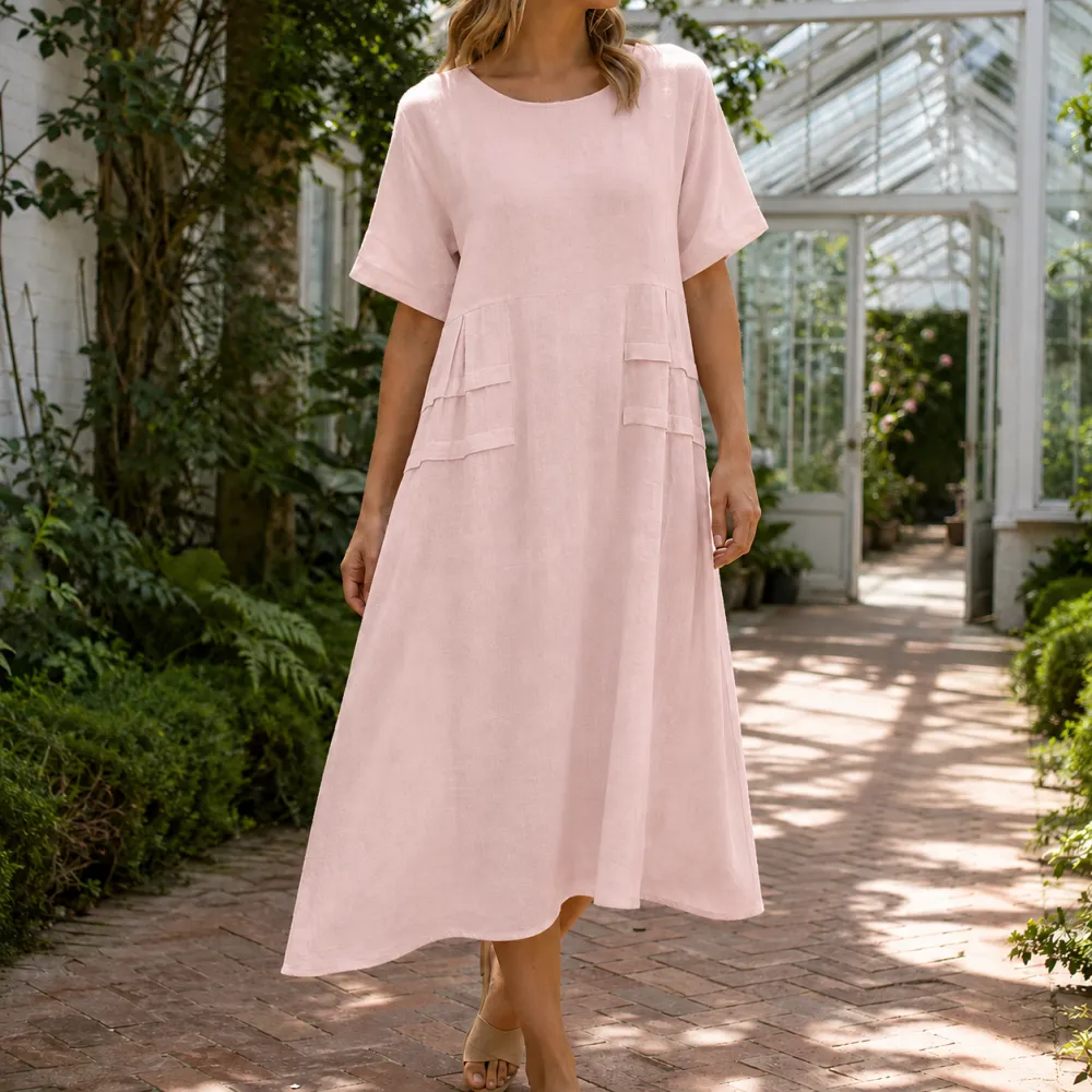 Refined Women's Beaded Midi Dress