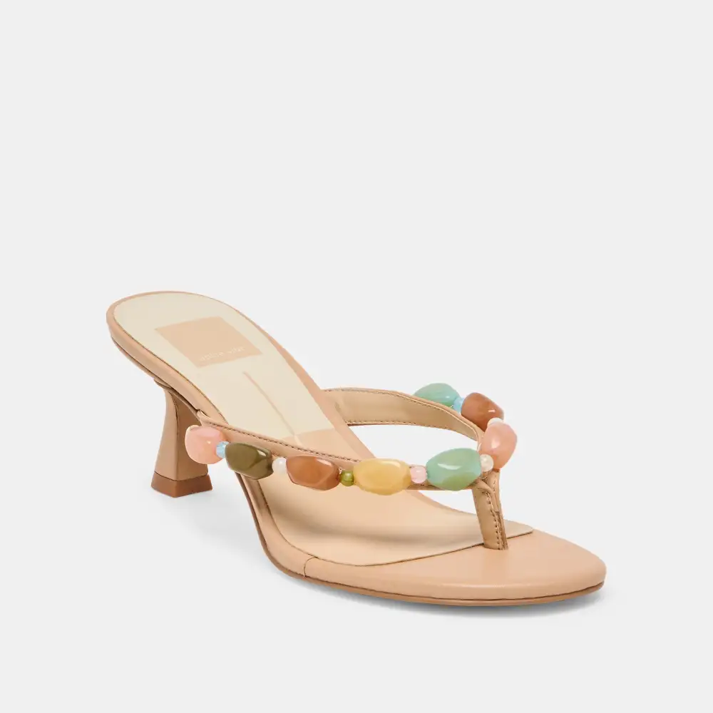 Block Heel Strappy Heels