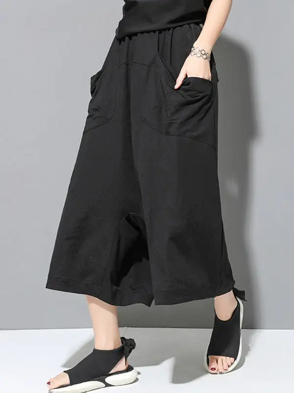 Women's Comfort Fit Wide Leg Loose Fit Pants