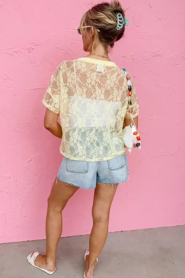 Floral Lace Blouse