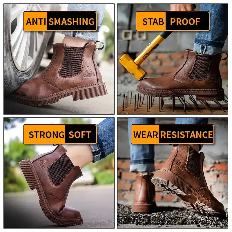 Men's Steel Toe Utility Boots
