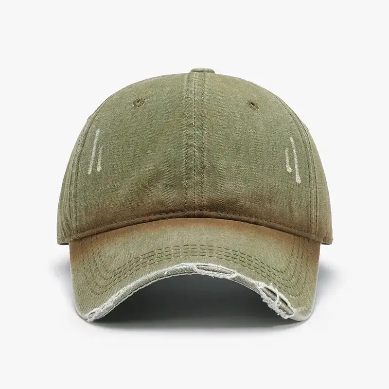 Distressed Washed Adjustable Hat