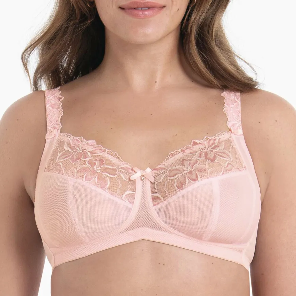 Women's Wireless Four-Part Cup Fuller Bust Bra