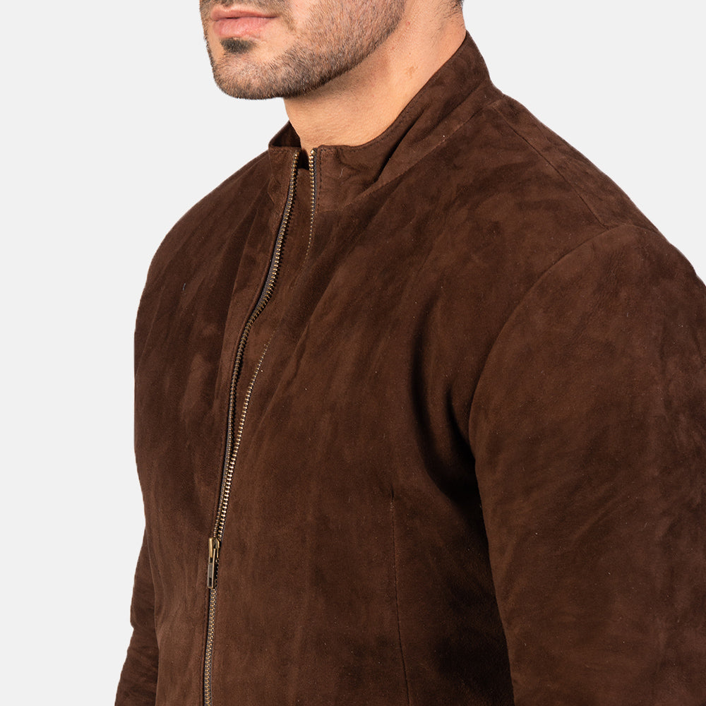 Men's Biker Suede Jacket