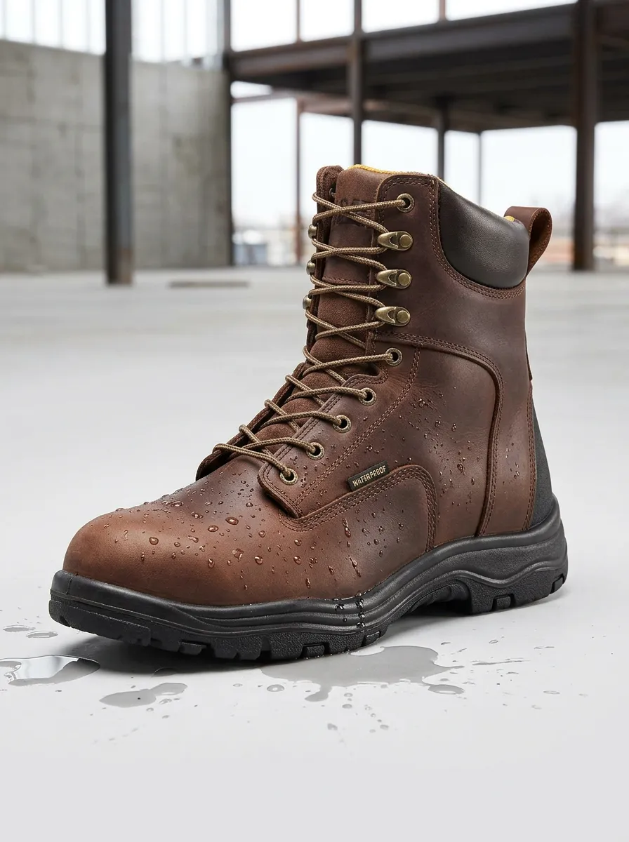 Men's Outdoor Waterproof Construction Work Boots