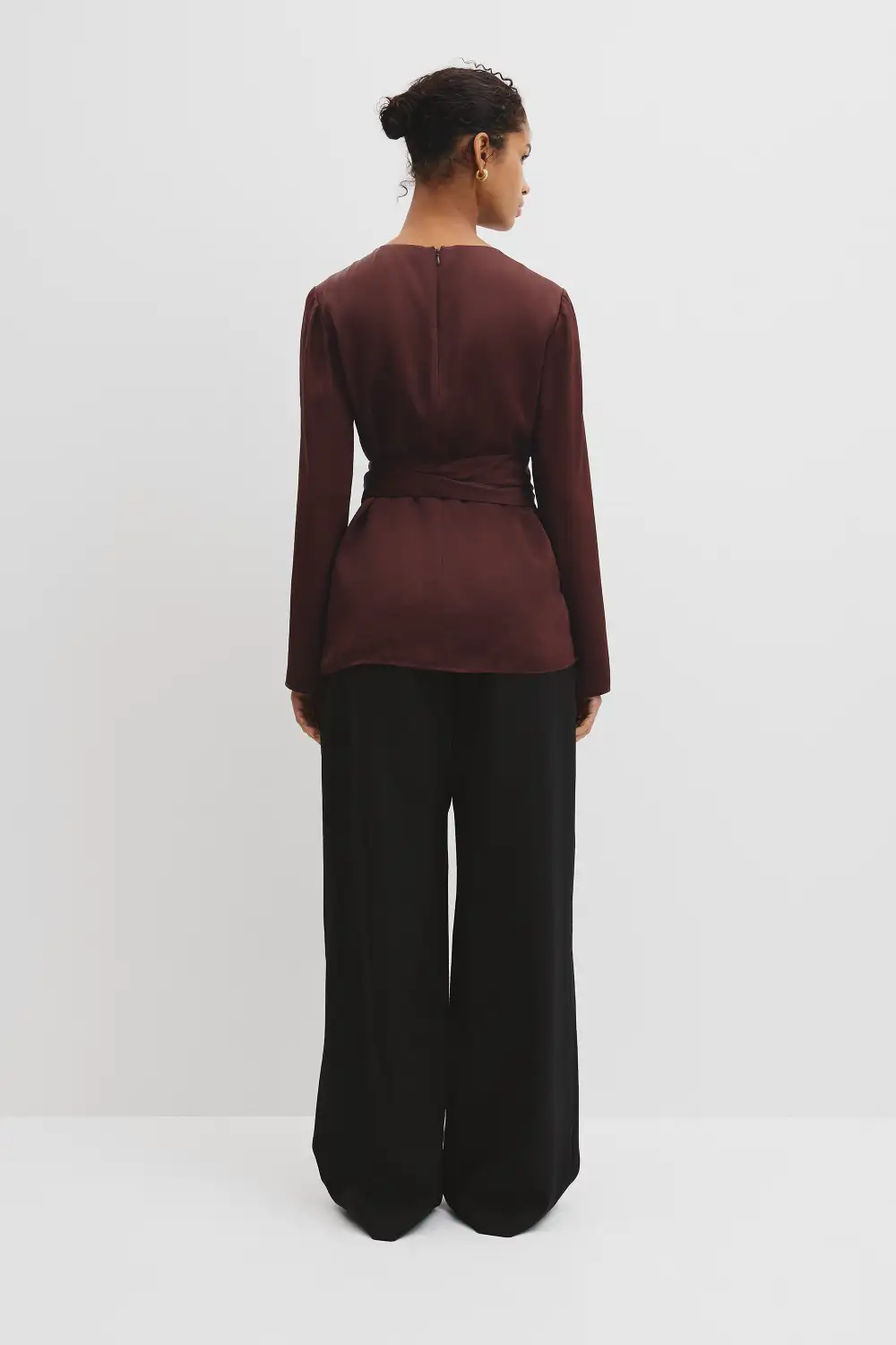 Women's Textured Long Sleeve Shirt