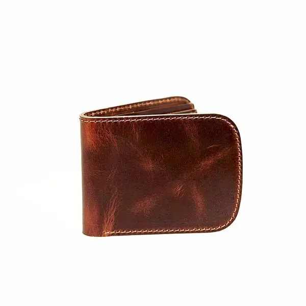 Full Grain Compact Leather Wallet
