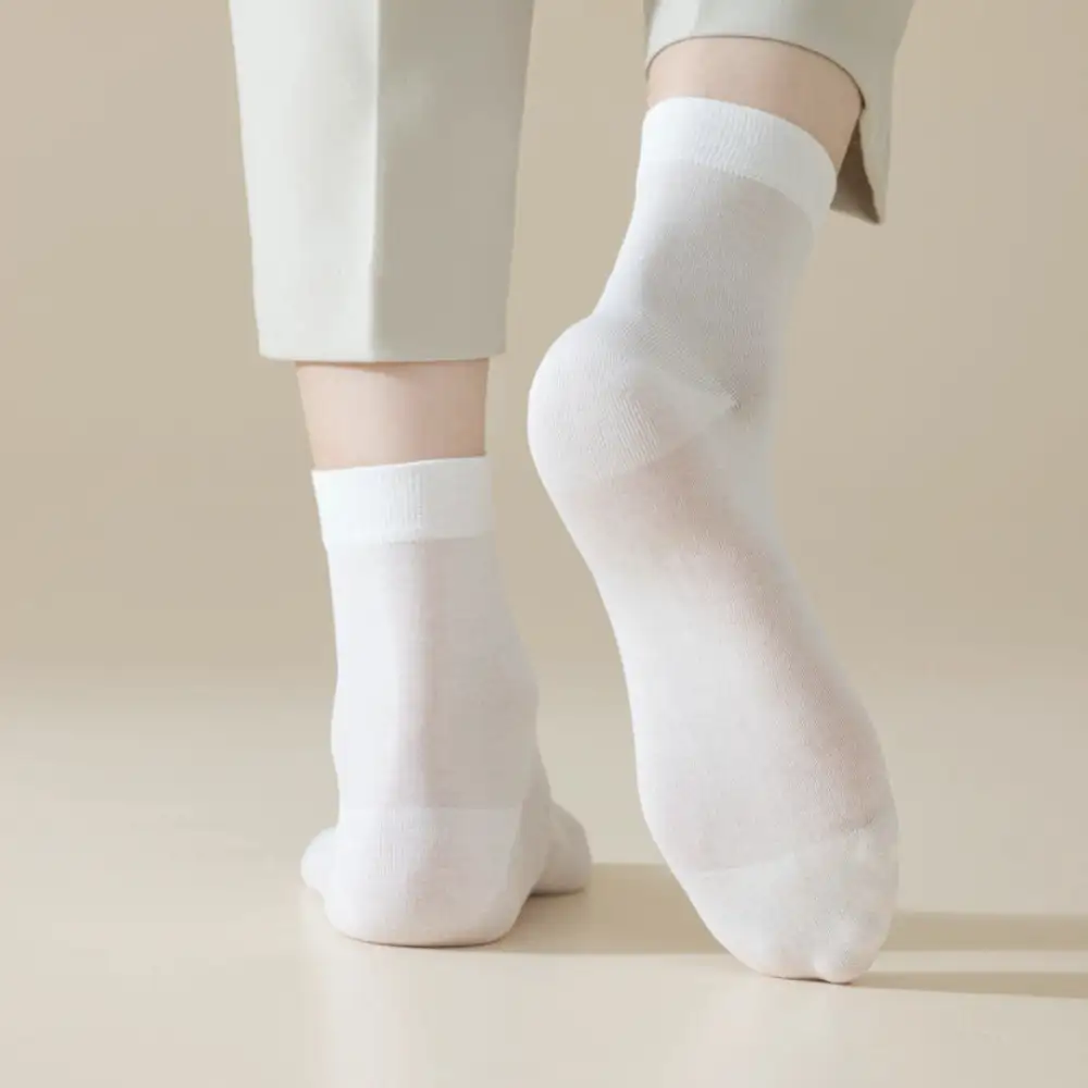 Silk Modal Lightweight Quarter Socks