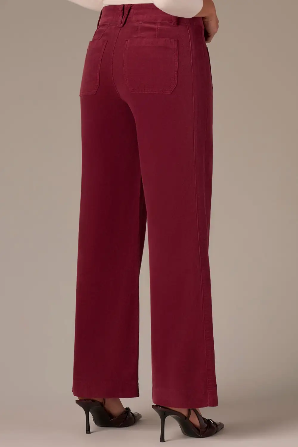 High Rise  Wide Leg Pants