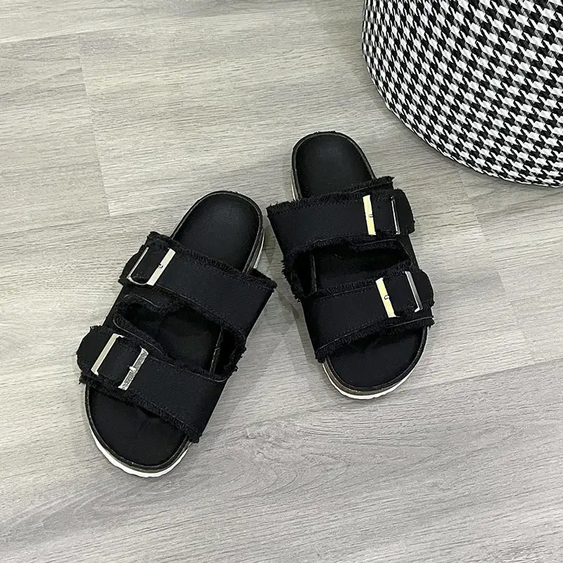 Lightweight Open-Toe Flat Sandals