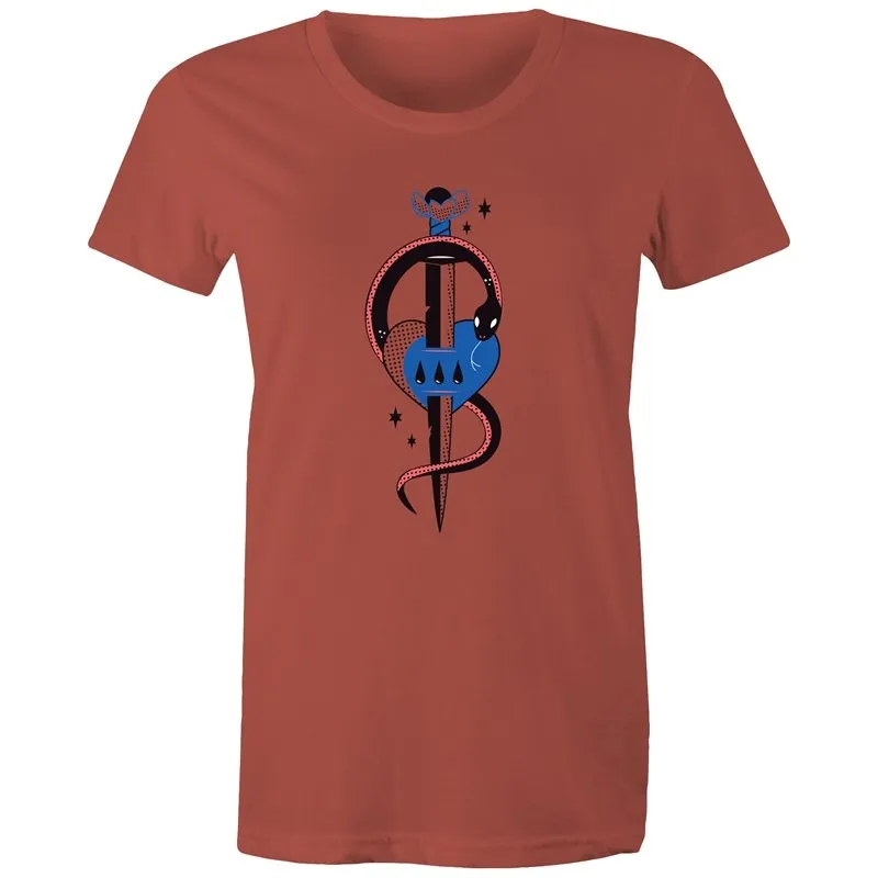 Caduceus Symbol Graphic T-Shirt