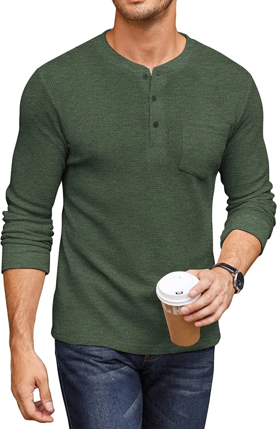 Soft Stretch Knit T-Shirt