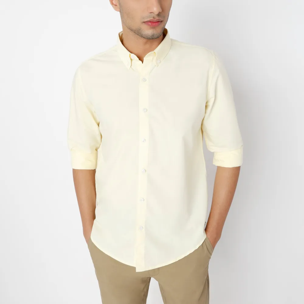 Linen Casual Tailored Men's Formal Shirt