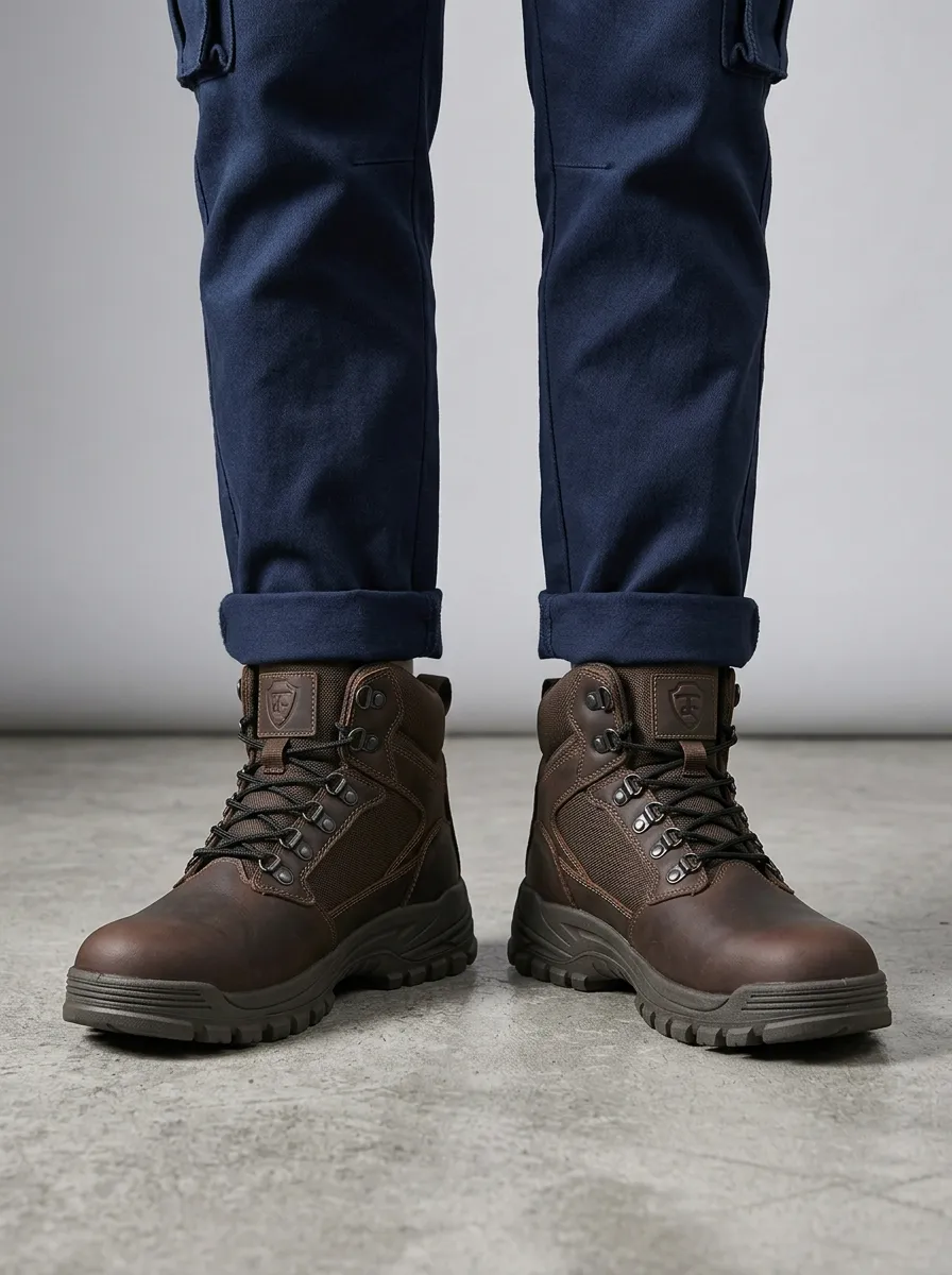 Unisex Waterproof Outdoor Hiking Printed Work Boots