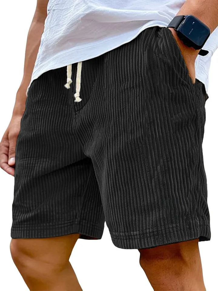 Corduroy Utility Pocket Shorts