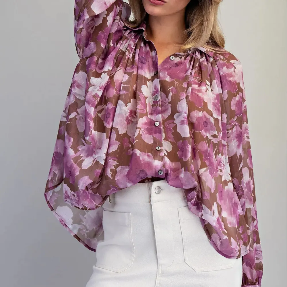 Floral Print Blouse