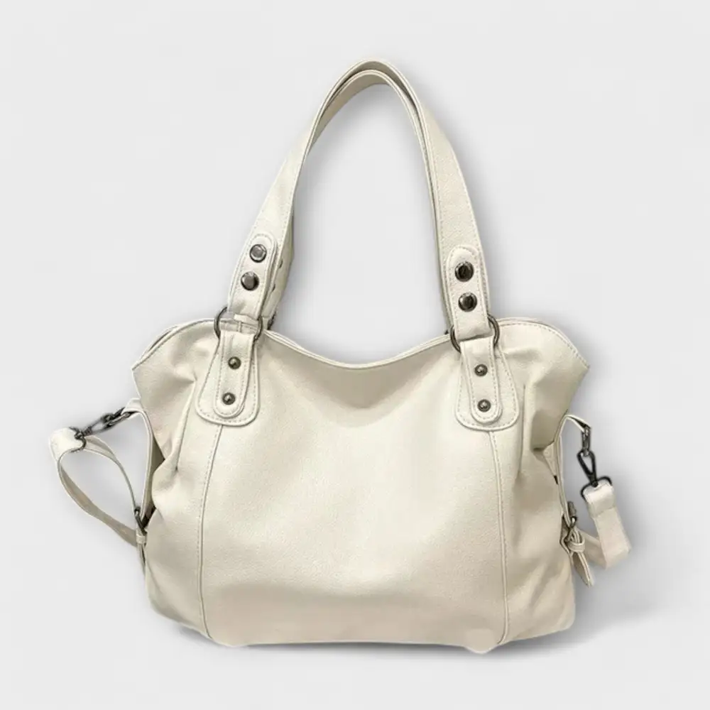 Pebbled Leather Shoulder Bag