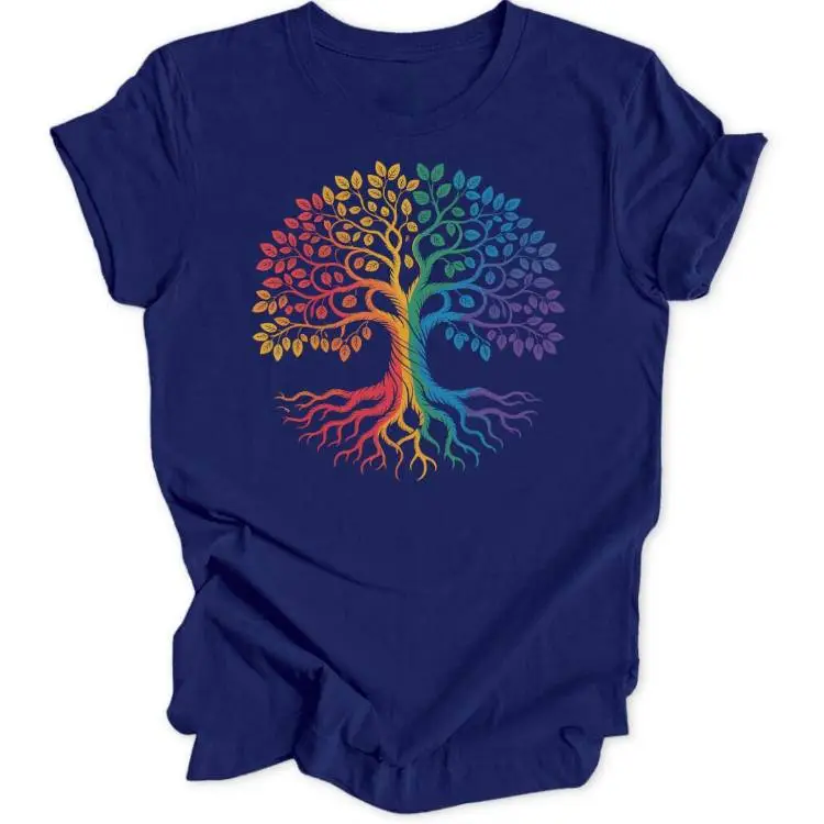 Rainbow Tree Unisex T-Shirt